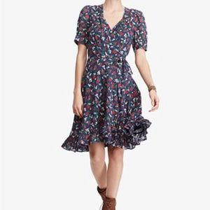 Floral Wrap Dress